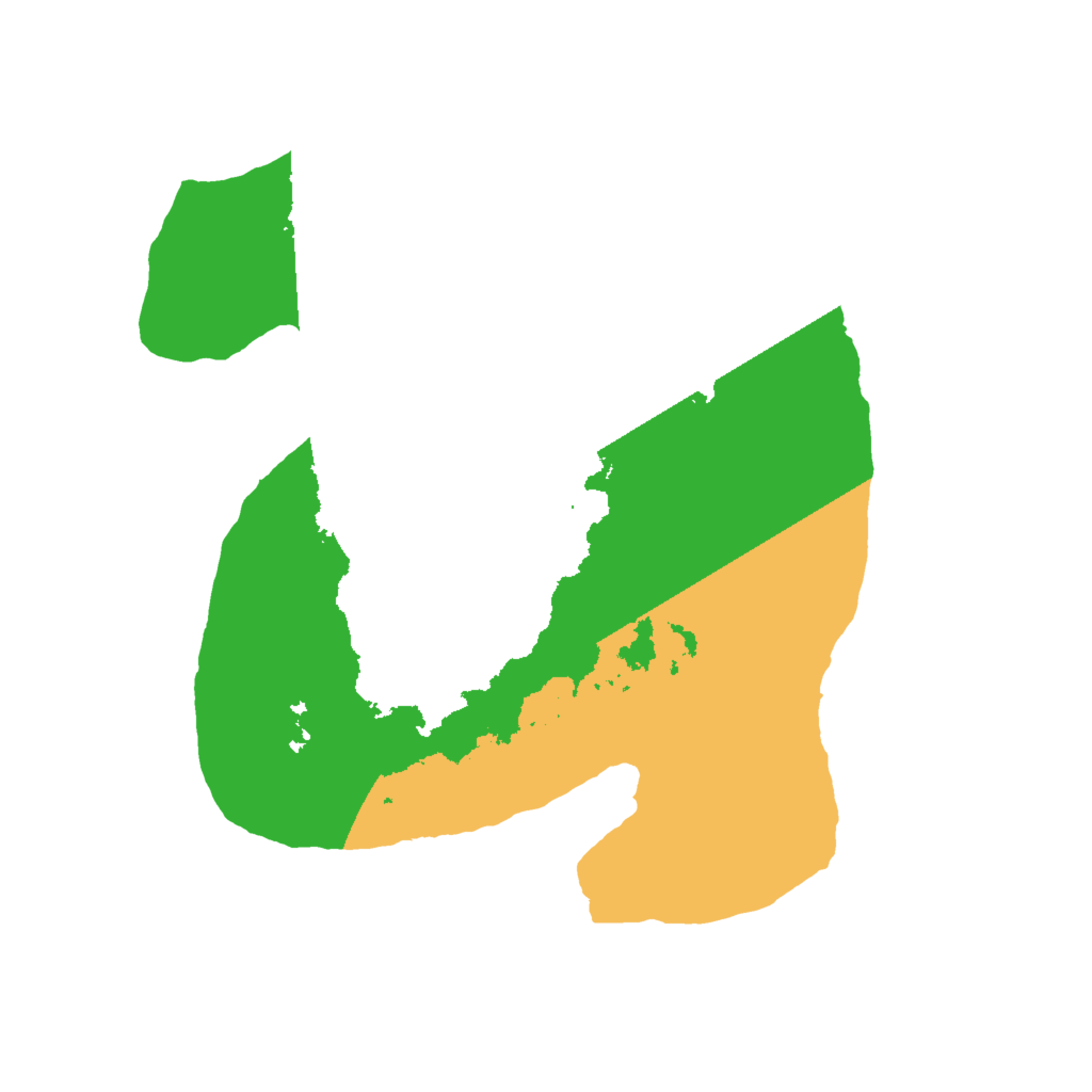 Biome Rust Map: Barren, Size: 2000, Seed: 882597888