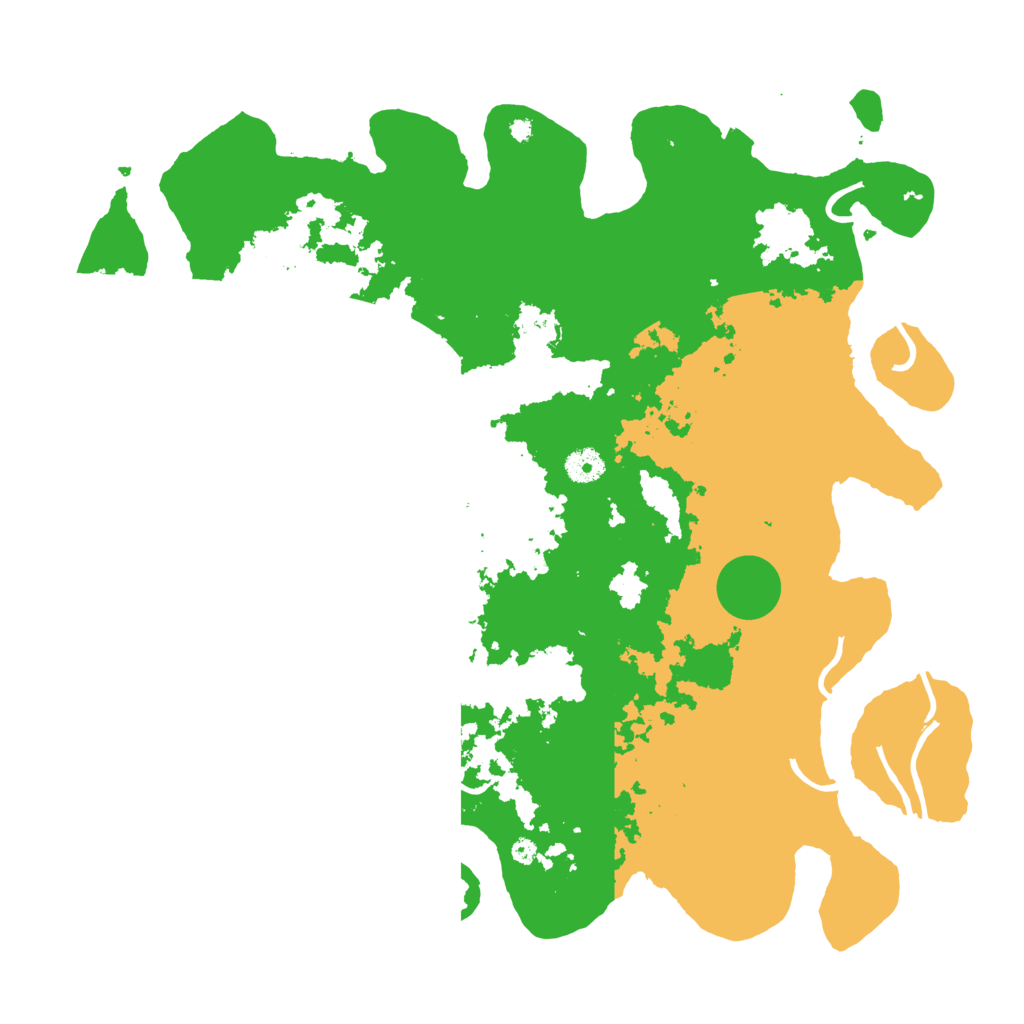 Biome Rust Map: Procedural Map, Size: 4200, Seed: 13011992