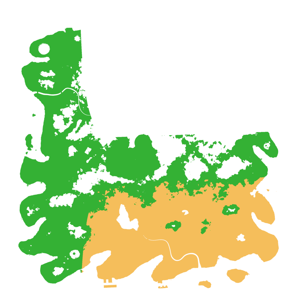 Biome Rust Map: Procedural Map, Size: 4800, Seed: 299842310