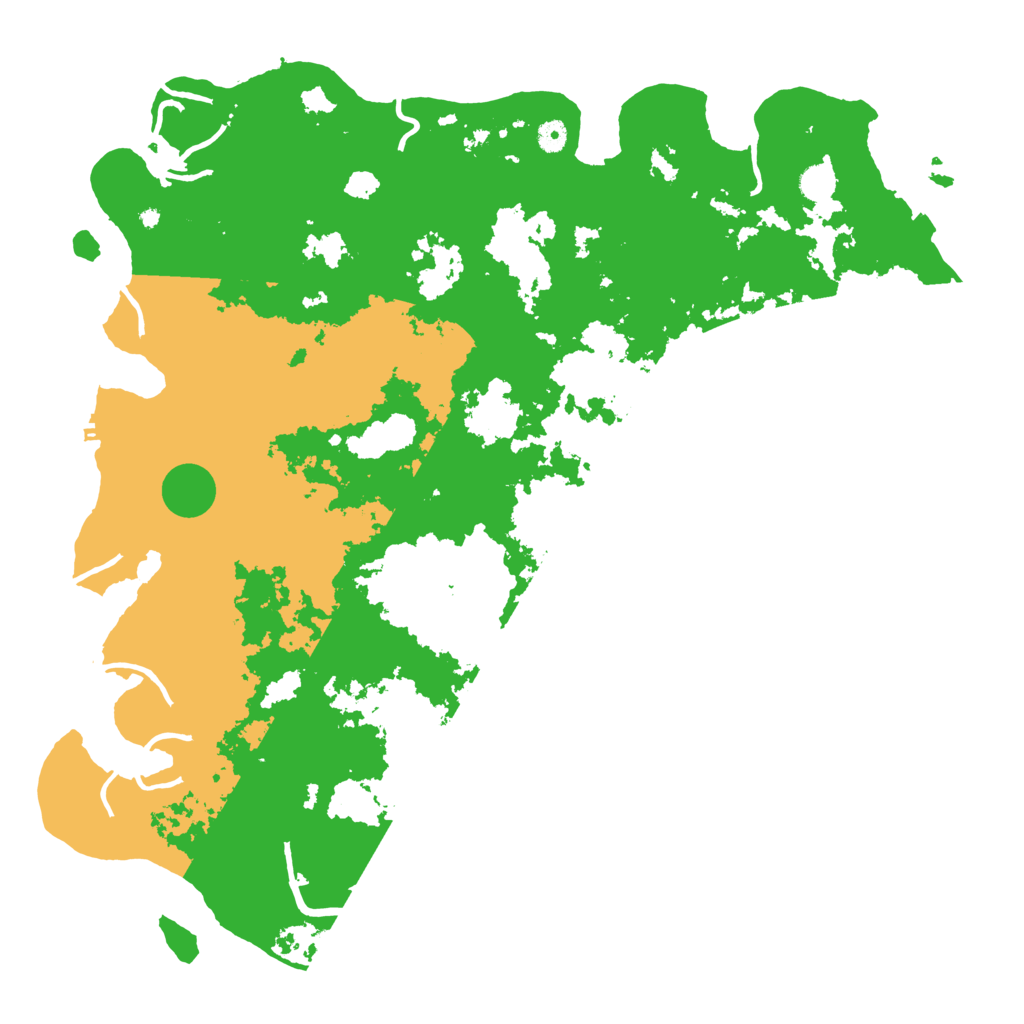 Biome Rust Map: Procedural Map, Size: 5000, Seed: 463452323