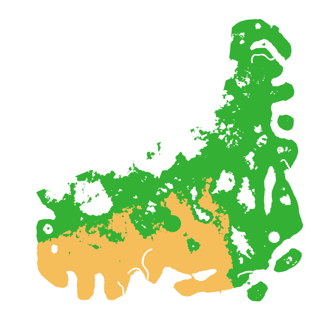 Biome Rust Map: Procedural Map, Size: 5000, Seed: 2246376