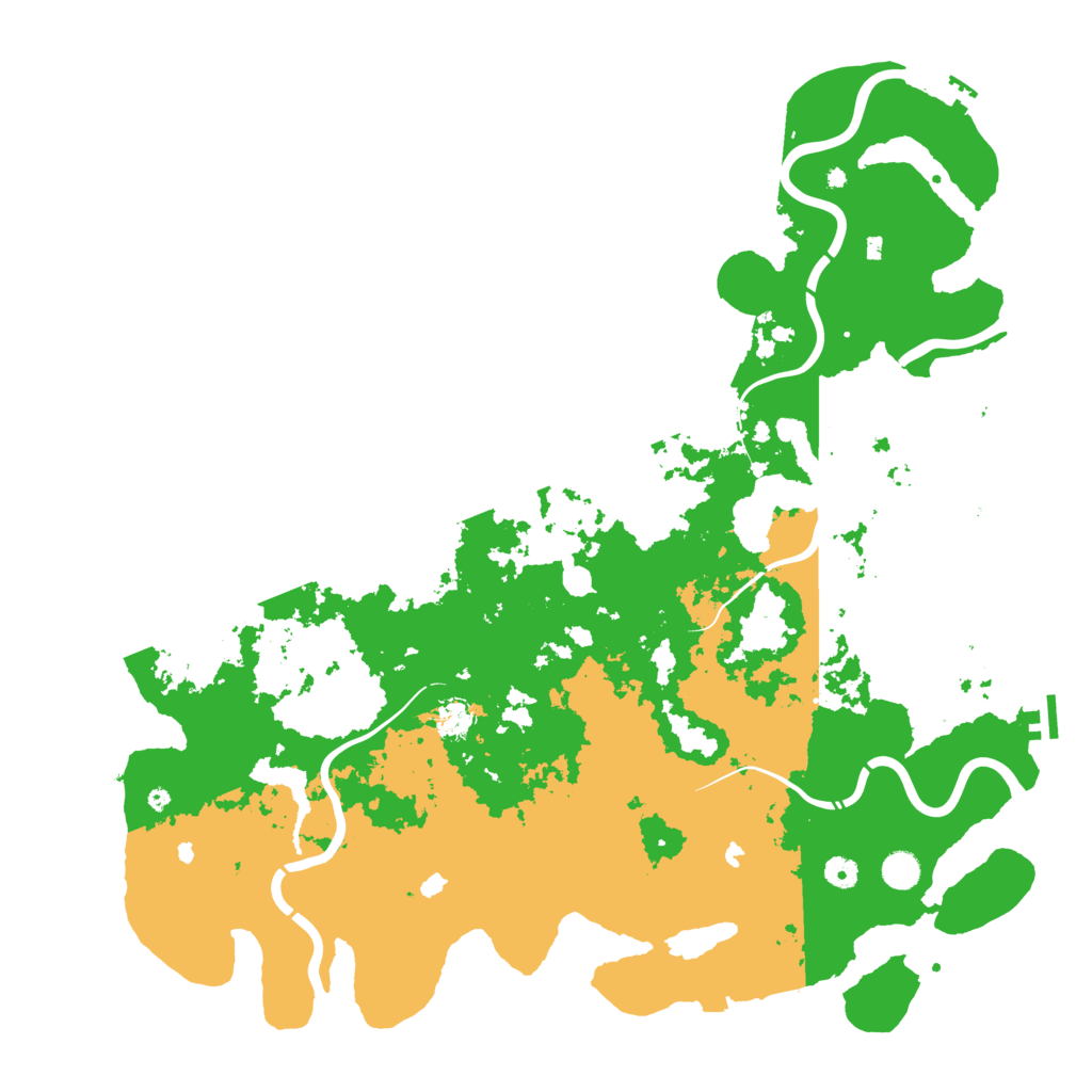 Biome Rust Map: Procedural Map, Size: 5000, Seed: 2246376