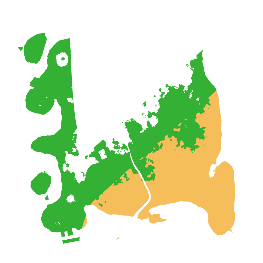 Biome Rust Map: Procedural Map, Size: 3000, Seed: 55956739