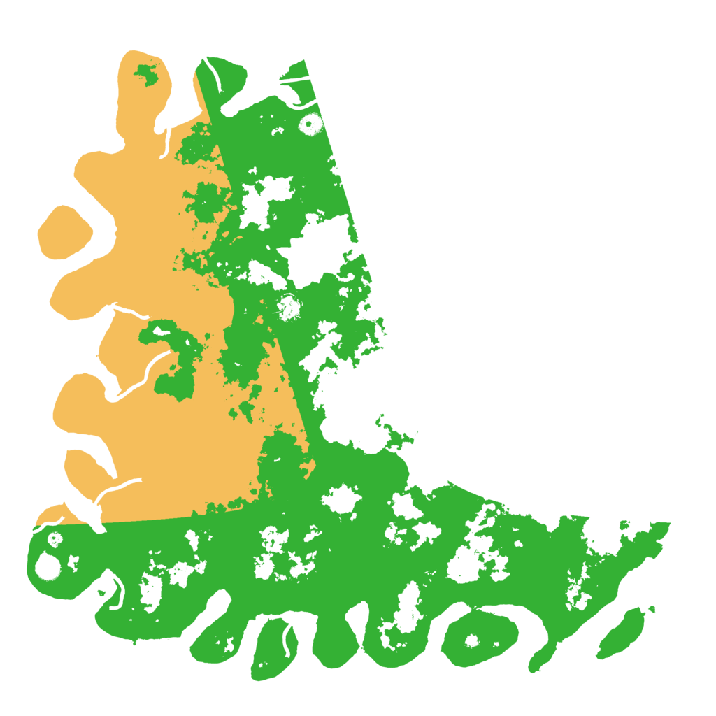 Biome Rust Map: Procedural Map, Size: 5000, Seed: 1118911189