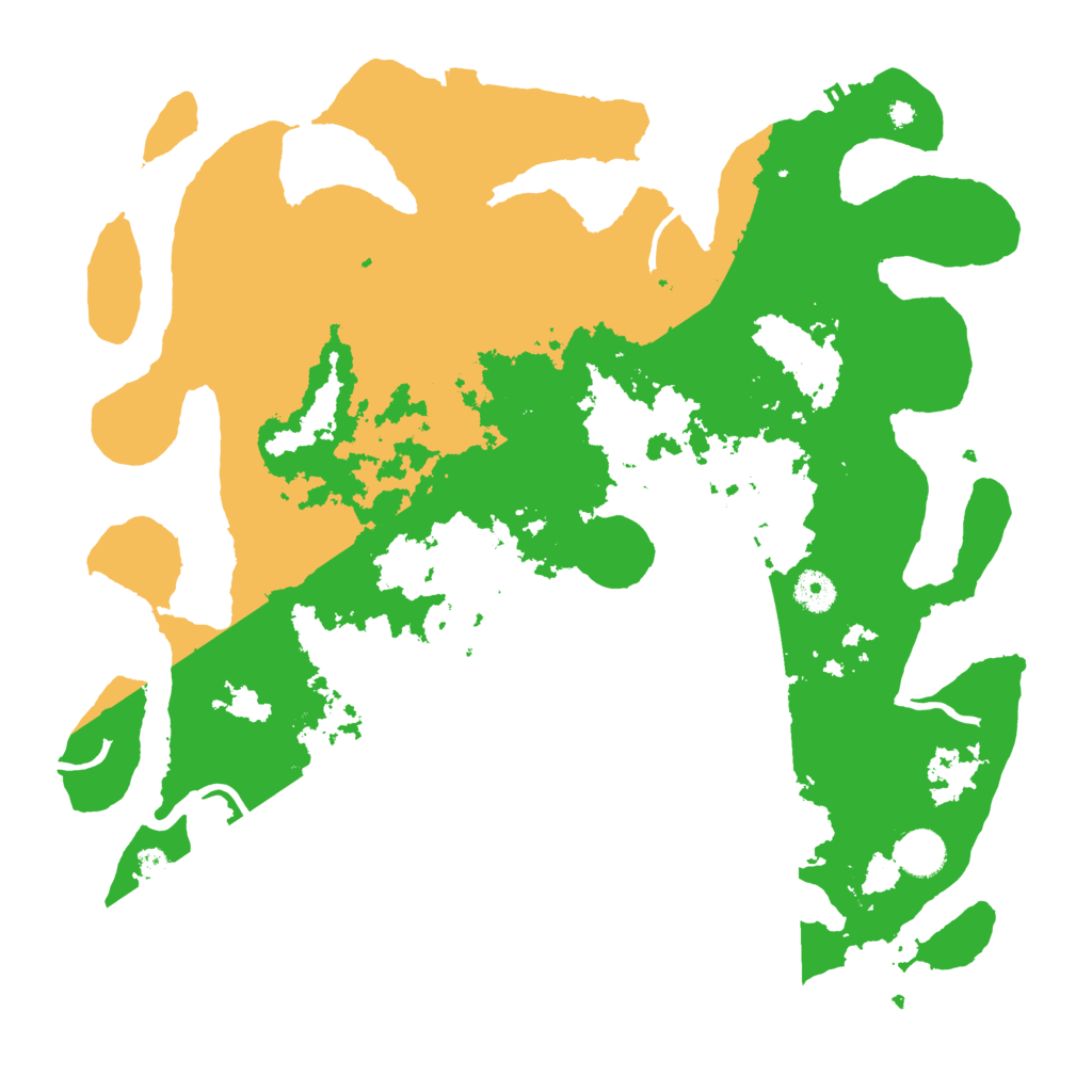 Biome Rust Map: Procedural Map, Size: 4000, Seed: 2469