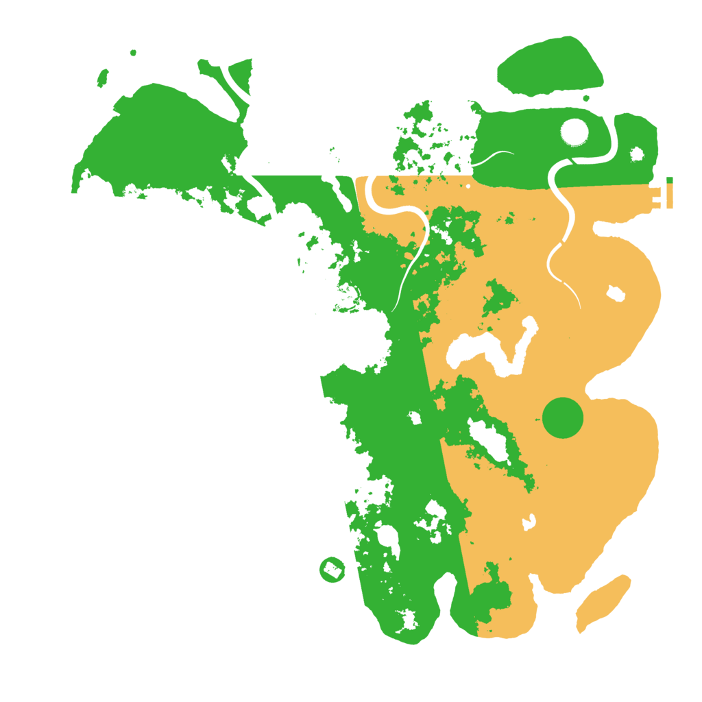 Biome Rust Map: Procedural Map, Size: 4500, Seed: 1068316753