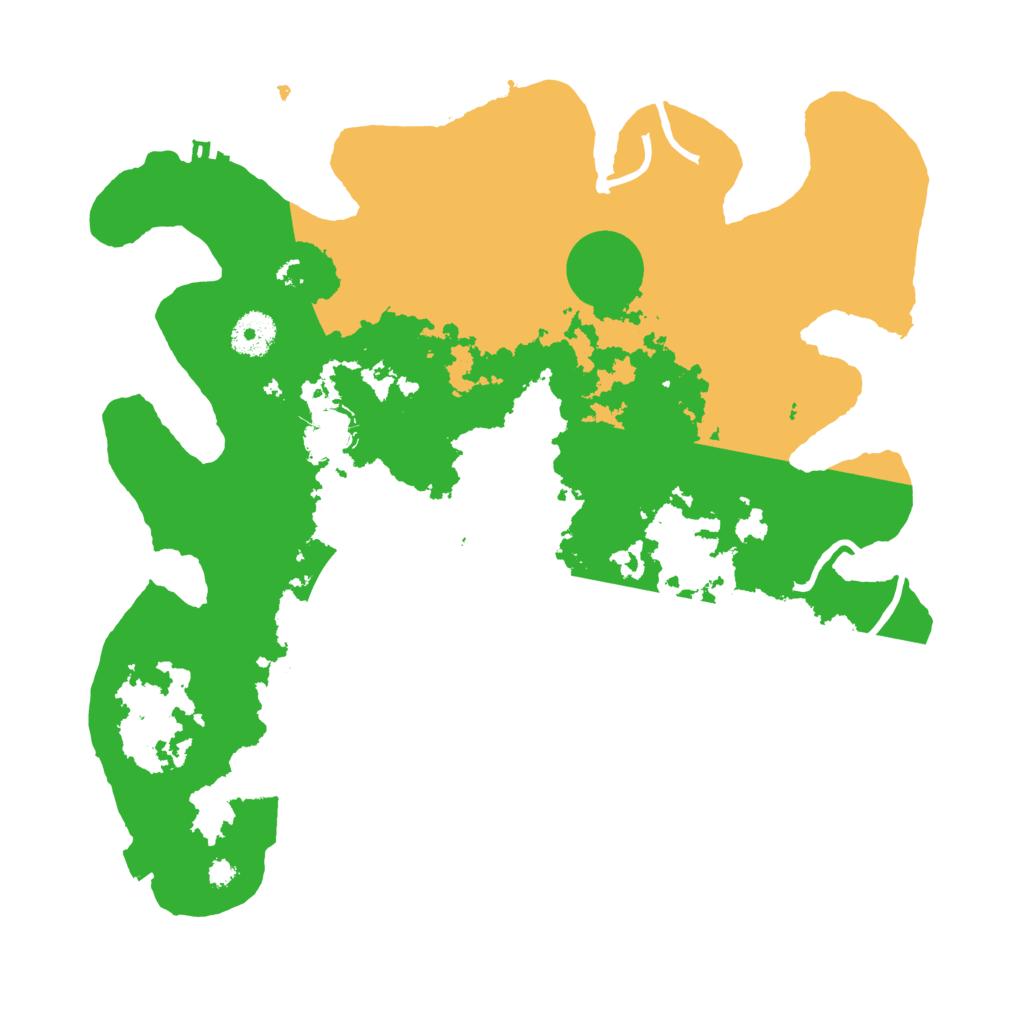 Biome Rust Map: Procedural Map, Size: 3500, Seed: 1793816371
