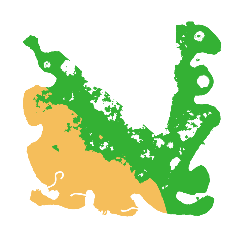 Biome Rust Map: Procedural Map, Size: 3600, Seed: 1957