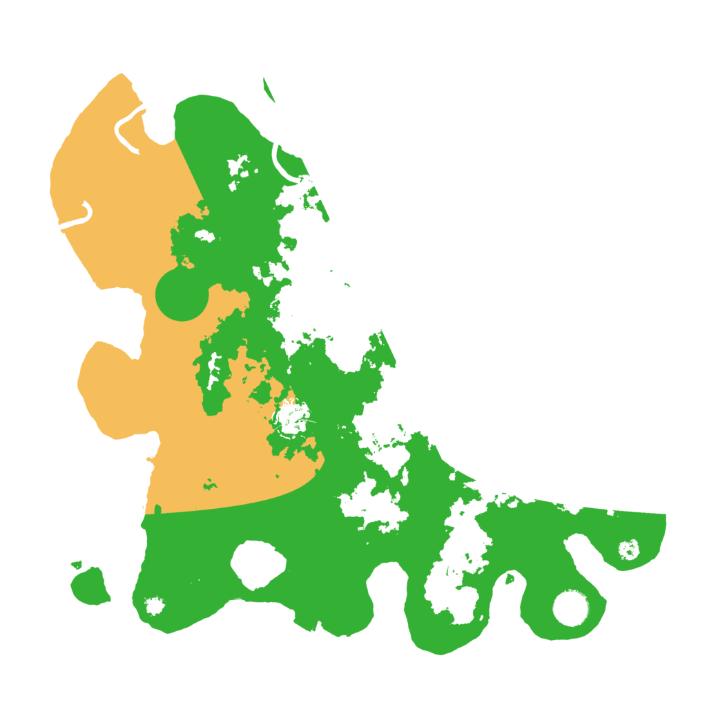 Biome Rust Map: Procedural Map, Size: 3500, Seed: 1669162212