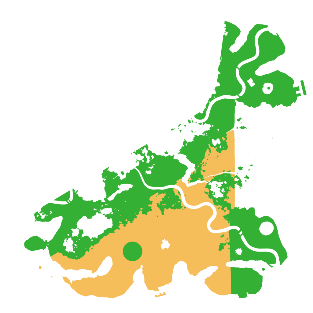 Biome Rust Map: Procedural Map, Size: 4250, Seed: 1591907283