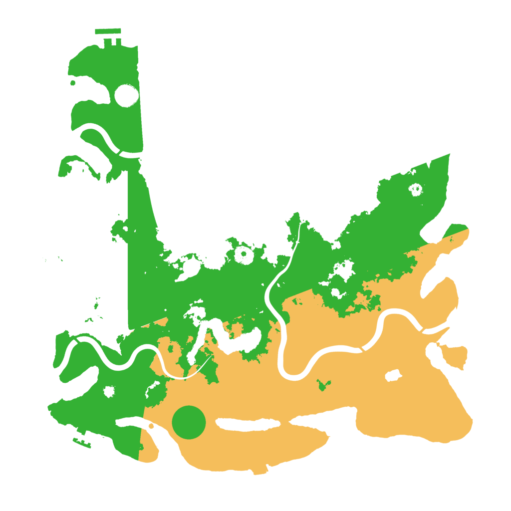 Biome Rust Map: Procedural Map, Size: 4000, Seed: 1194163429