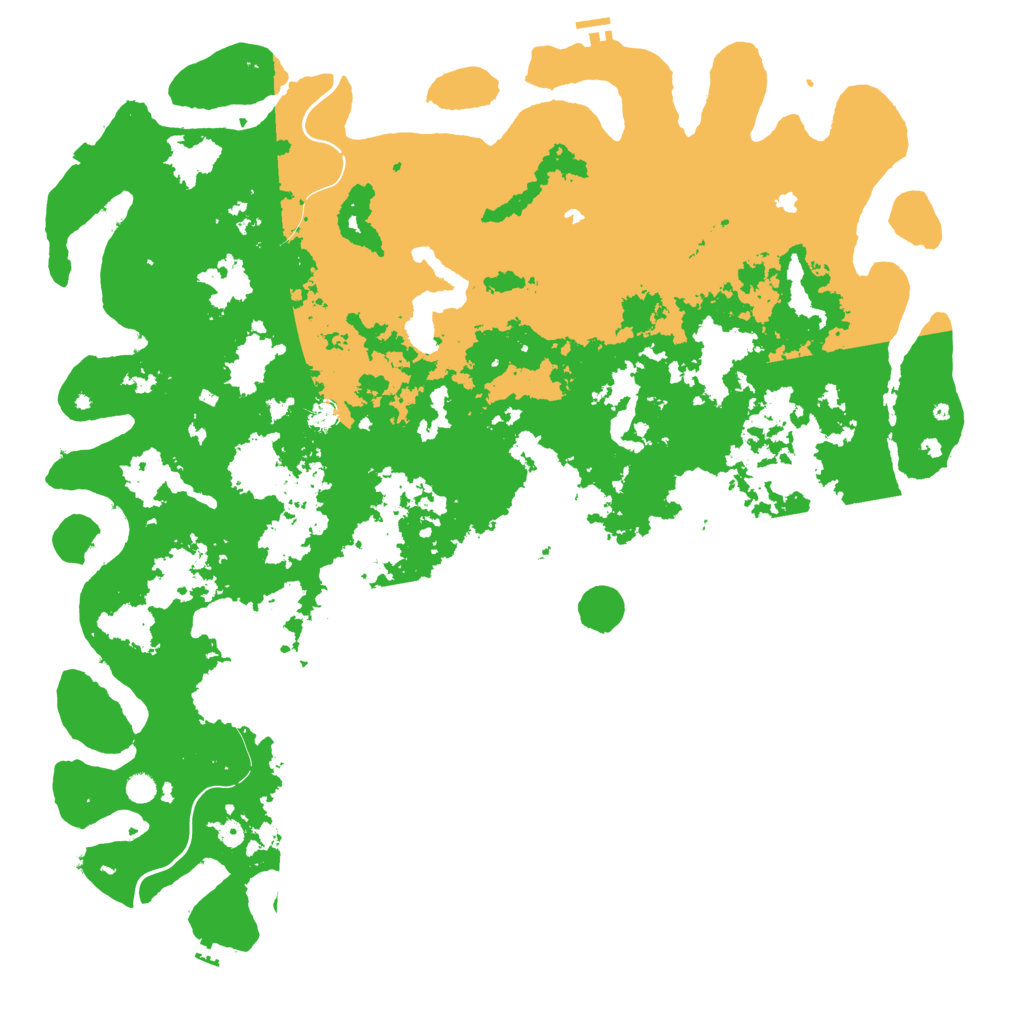Biome Rust Map: Procedural Map, Size: 6000, Seed: 3589