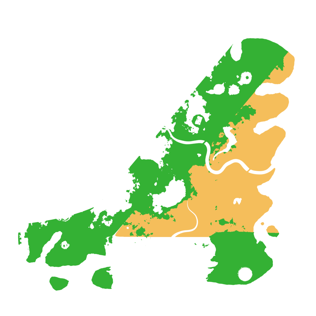 Biome Rust Map: Procedural Map, Size: 4000, Seed: 1861964368
