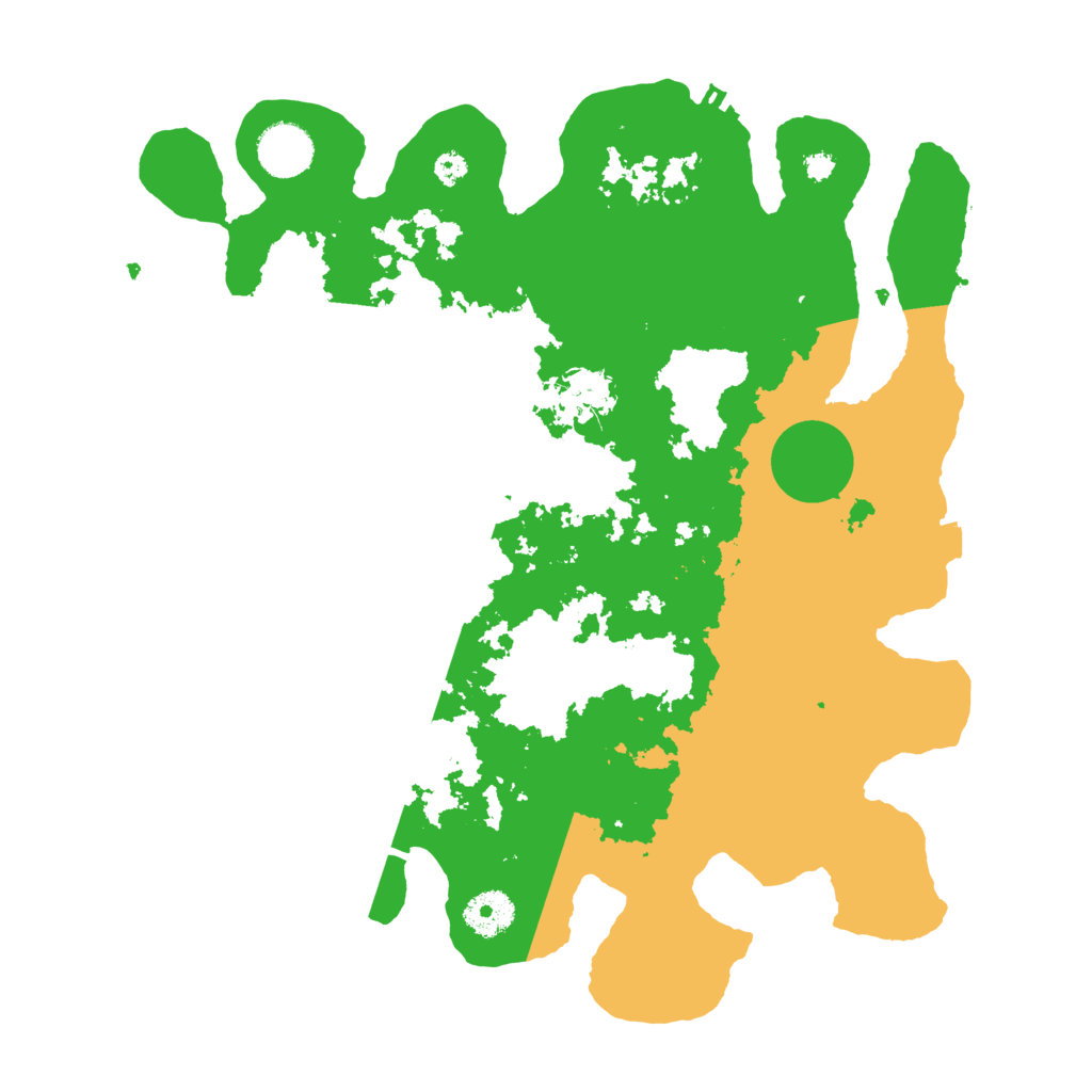 Biome Rust Map: Procedural Map, Size: 3500, Seed: 1242684716
