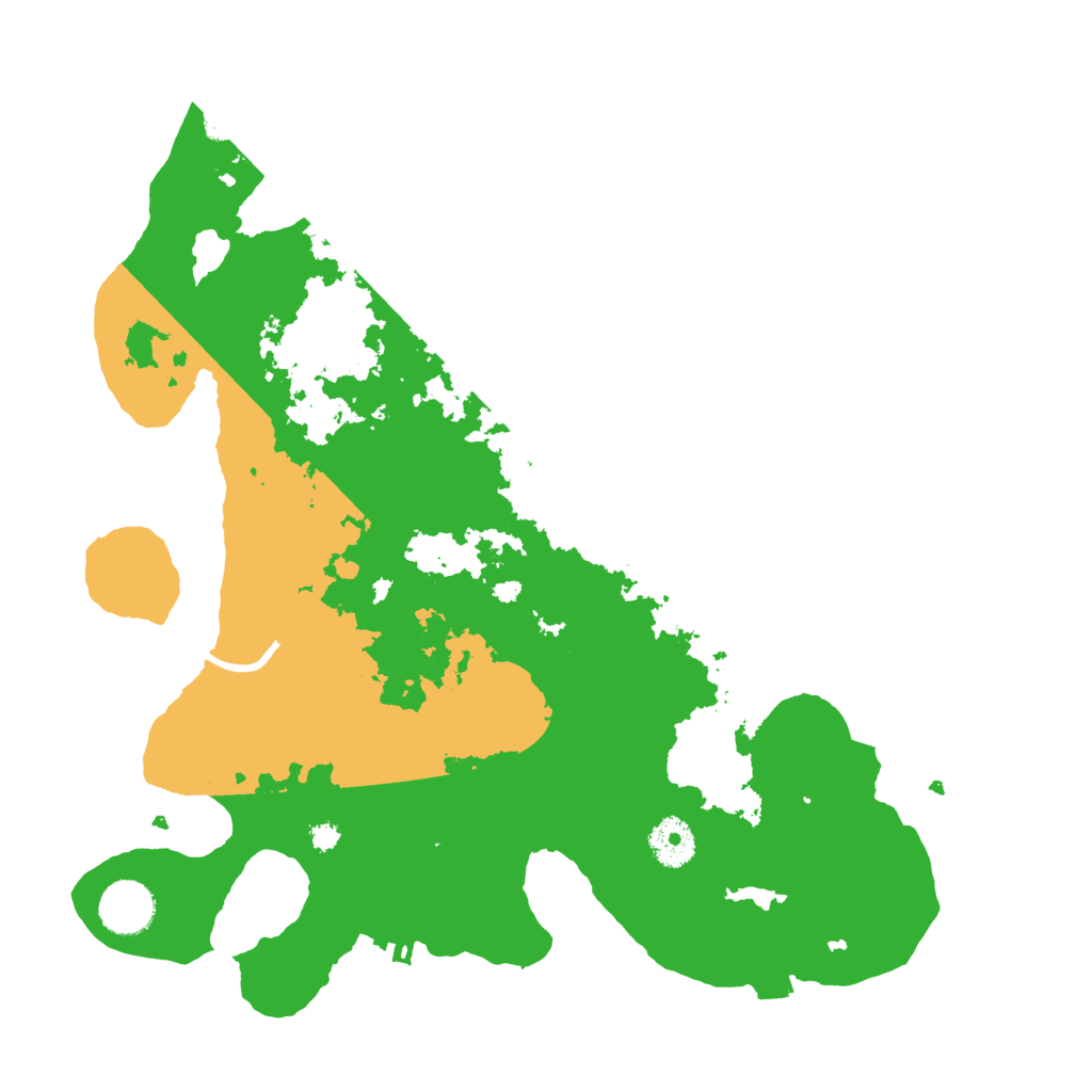 Biome Rust Map: Procedural Map, Size: 3500, Seed: 1089599039
