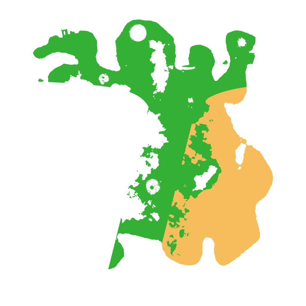 Biome Rust Map: Procedural Map, Size: 3200, Seed: 1353982621