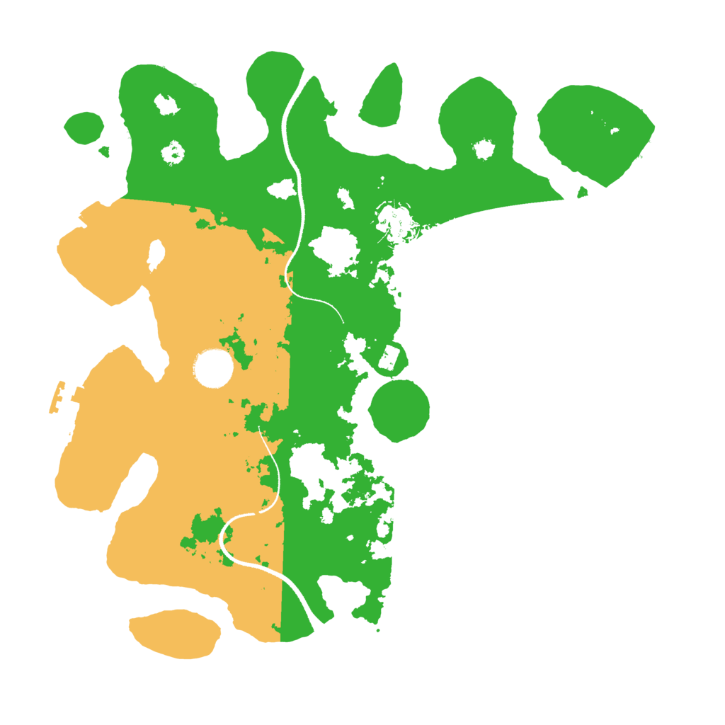 Biome Rust Map: Procedural Map, Size: 3250, Seed: 1717188178