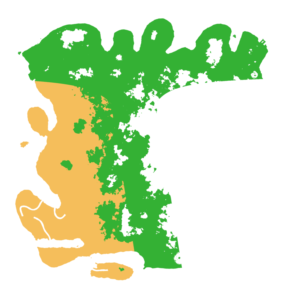 Biome Rust Map: Procedural Map, Size: 4500, Seed: 510450824