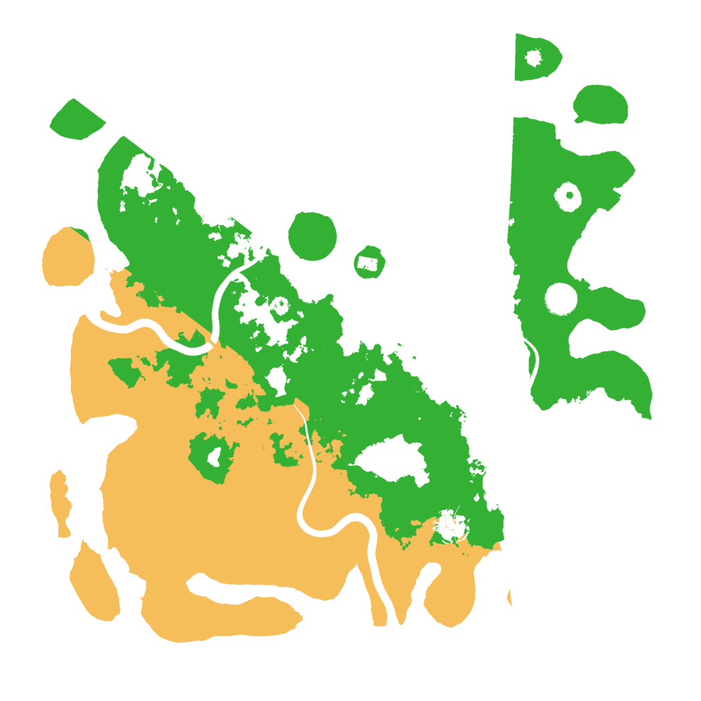 Biome Rust Map: Procedural Map, Size: 3850, Seed: 32698847