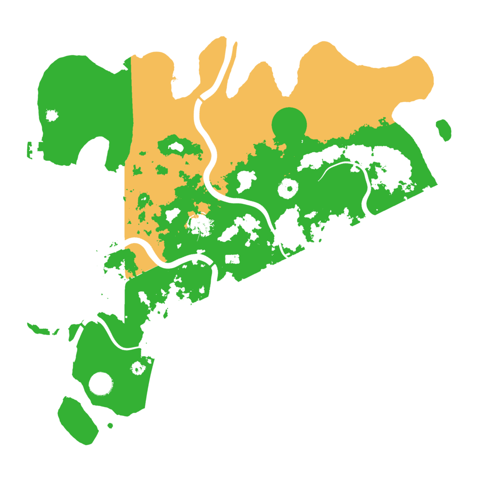 Biome Rust Map: Procedural Map, Size: 3750, Seed: 73556650