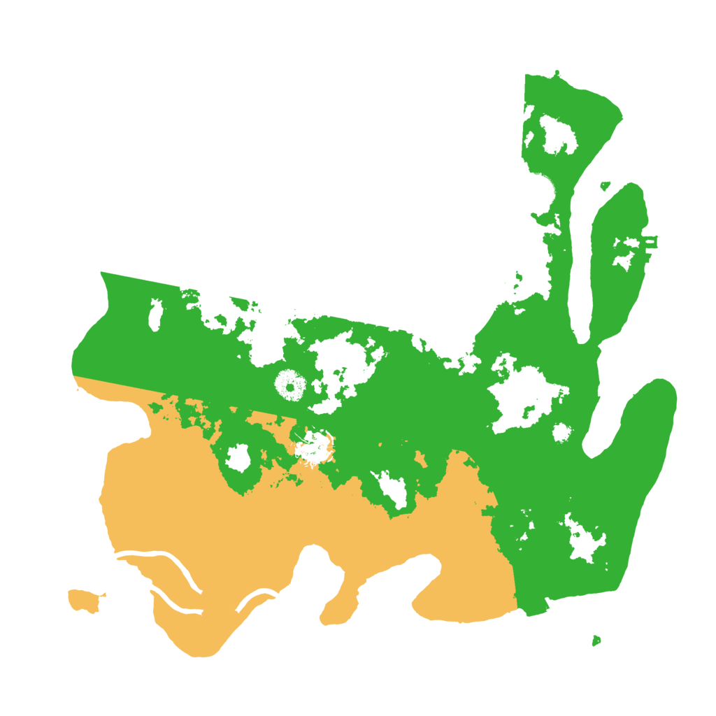 Biome Rust Map: Procedural Map, Size: 3500, Seed: 762471831