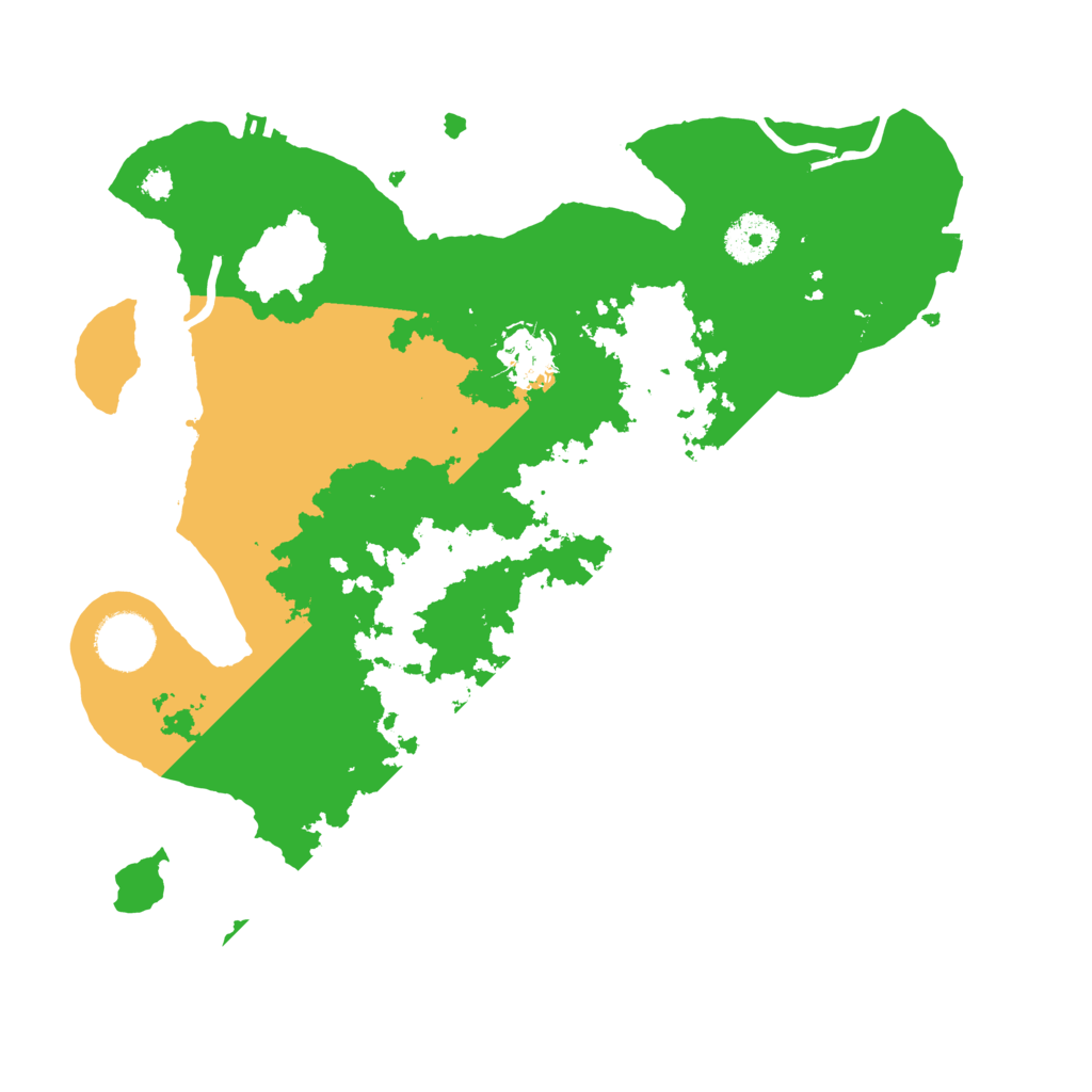 Biome Rust Map: Procedural Map, Size: 3250, Seed: 1038571