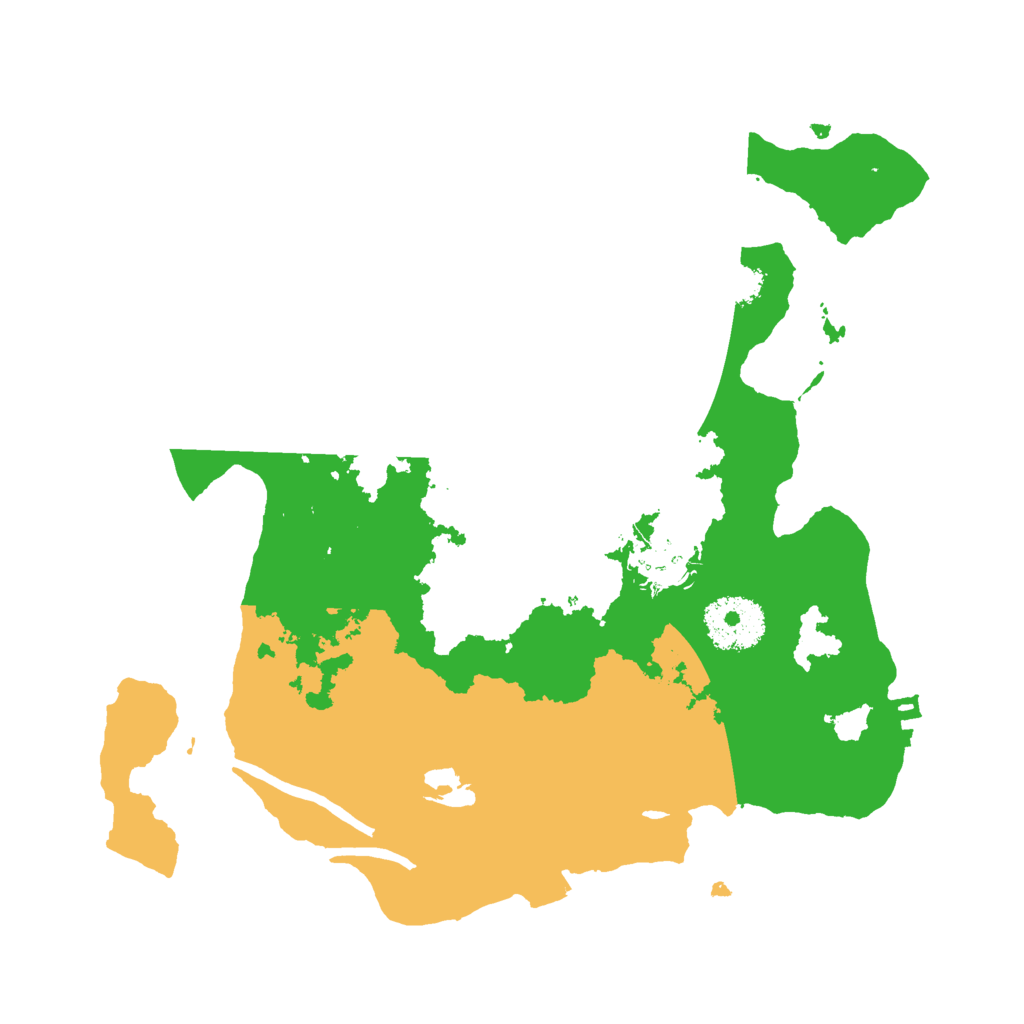 Biome Rust Map: Procedural Map, Size: 2712, Seed: 155814121
