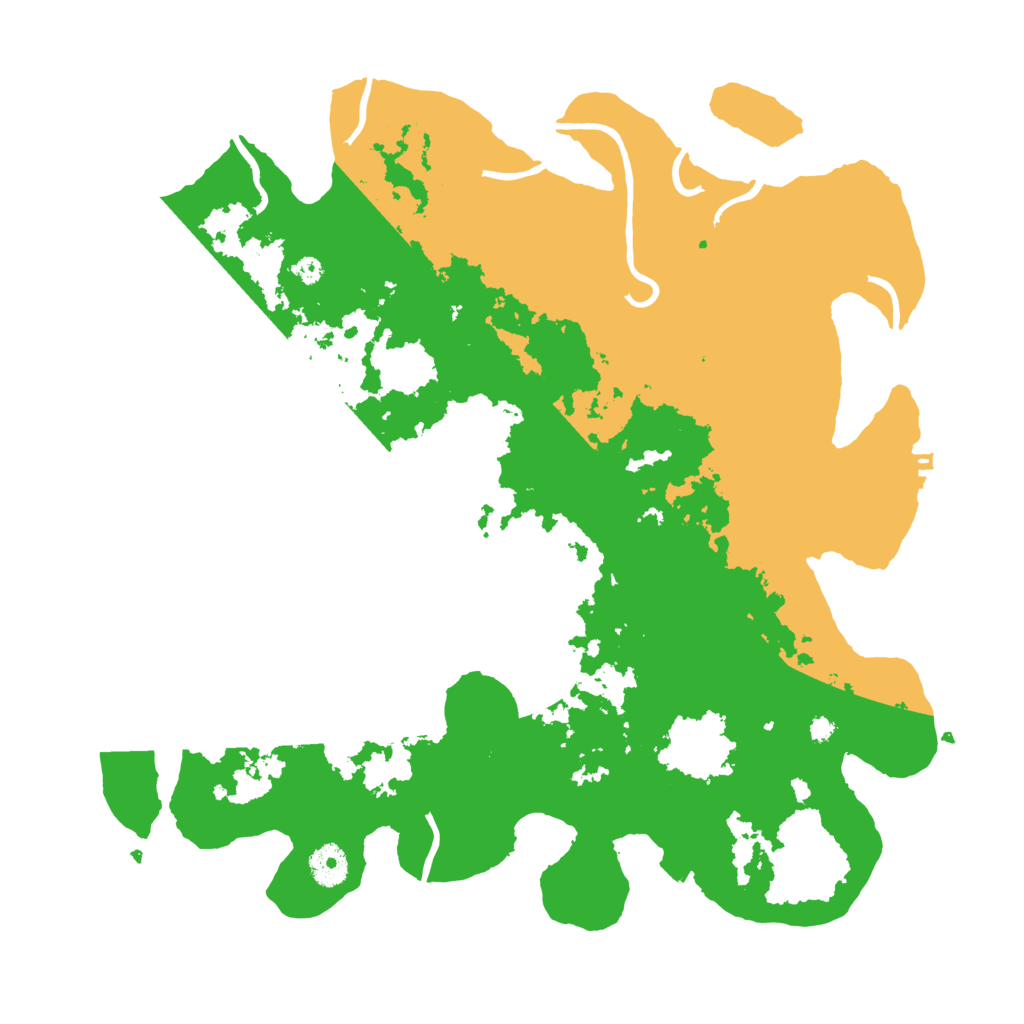Biome Rust Map: Procedural Map, Size: 3850, Seed: 54111283