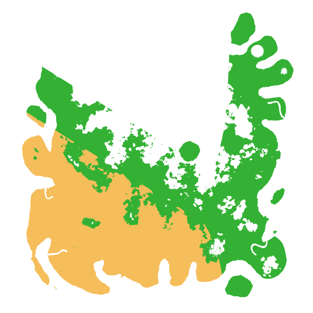 Biome Rust Map: Procedural Map, Size: 4400, Seed: 17754939