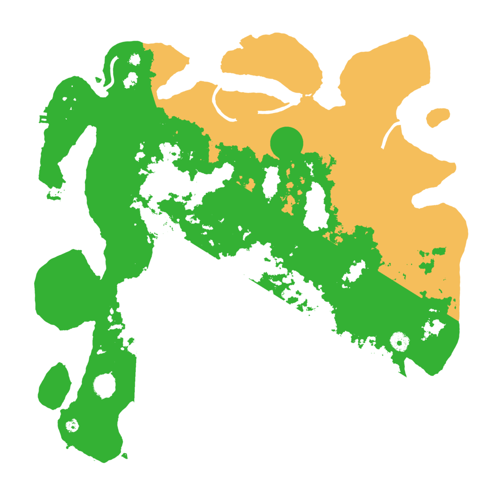 Biome Rust Map: Procedural Map, Size: 4000, Seed: 96167615