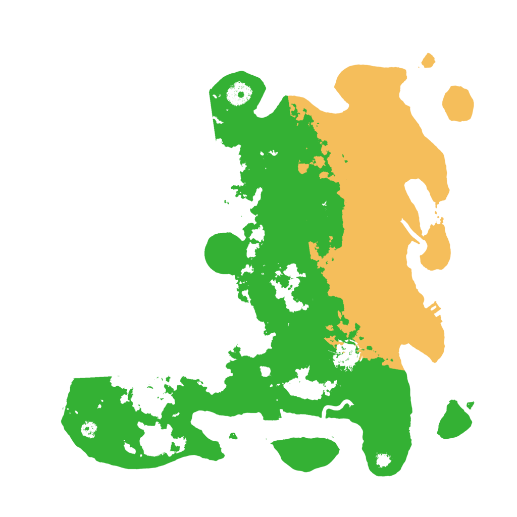 Biome Rust Map: Procedural Map, Size: 3300, Seed: 99002420