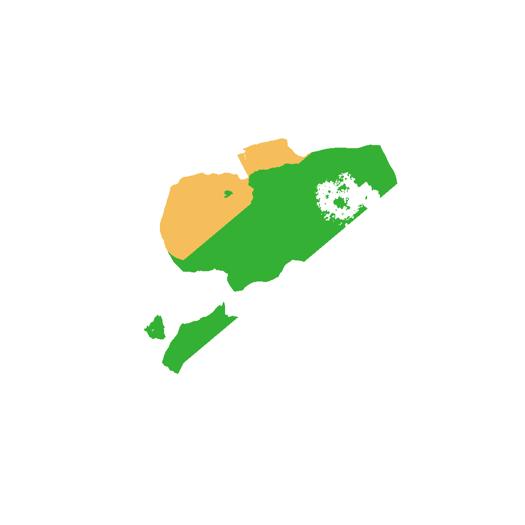 Biome Rust Map: Procedural Map, Size: 1200, Seed: 159969255