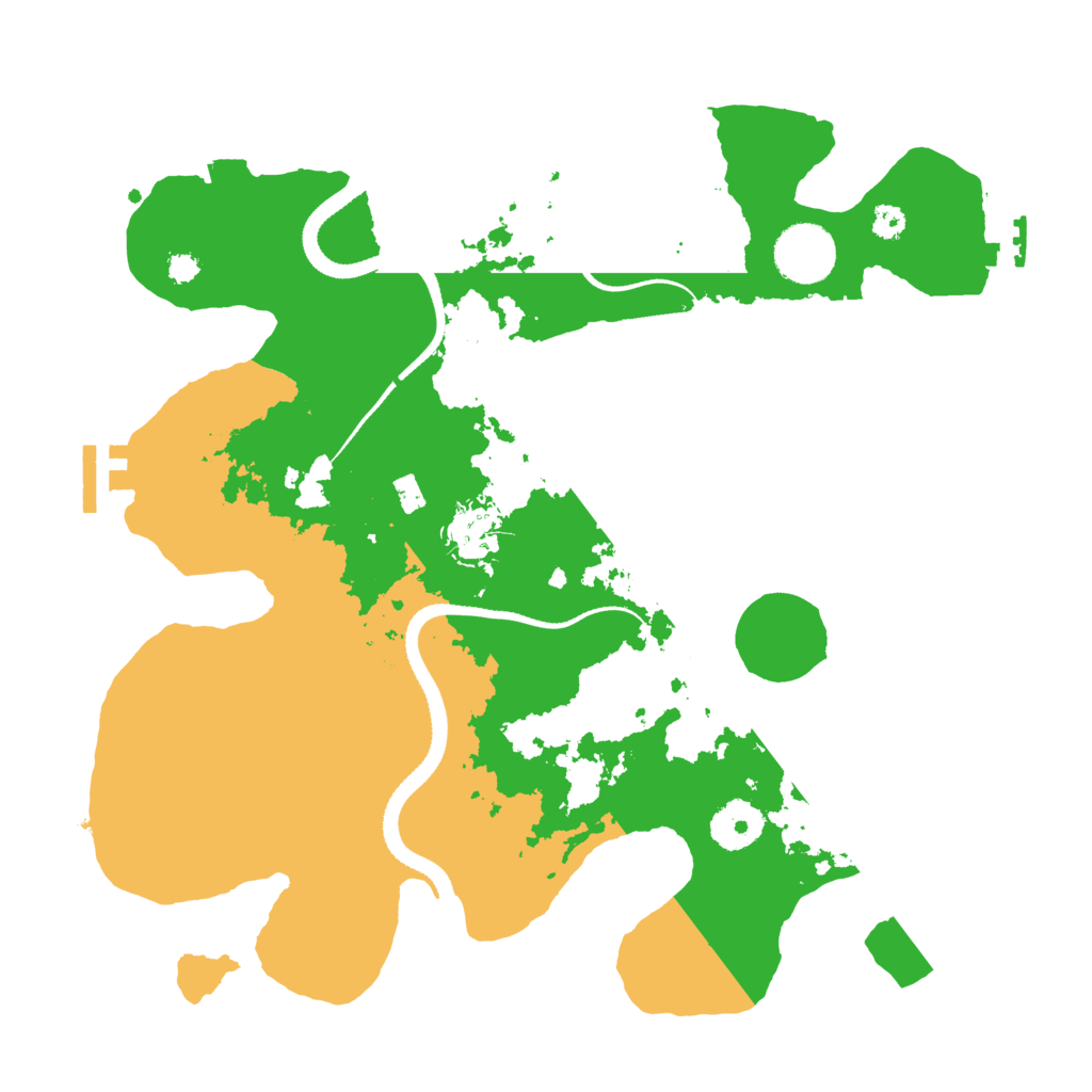 Biome Rust Map: Procedural Map, Size: 3250, Seed: 1618508123