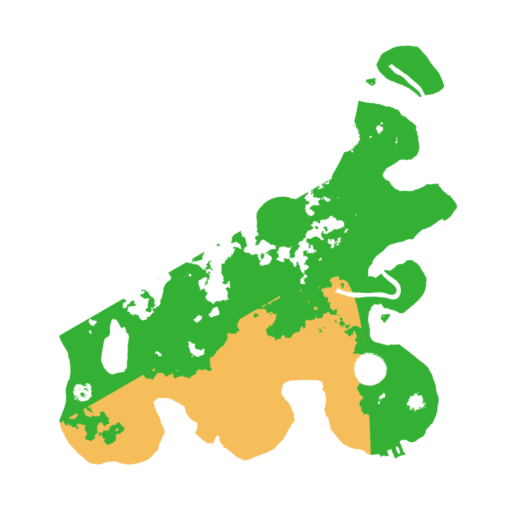 Biome Rust Map: Procedural Map, Size: 2800, Seed: 850792669