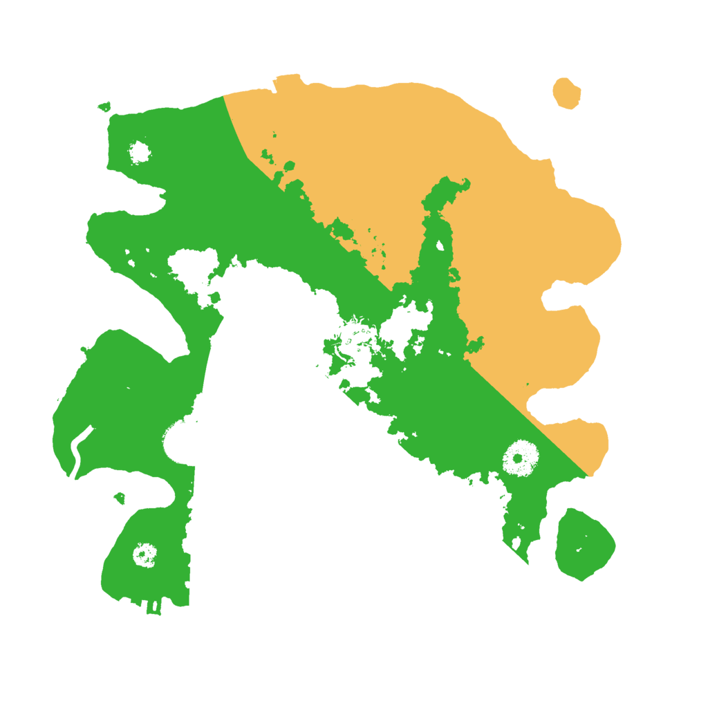 Biome Rust Map: Procedural Map, Size: 3000, Seed: 15937