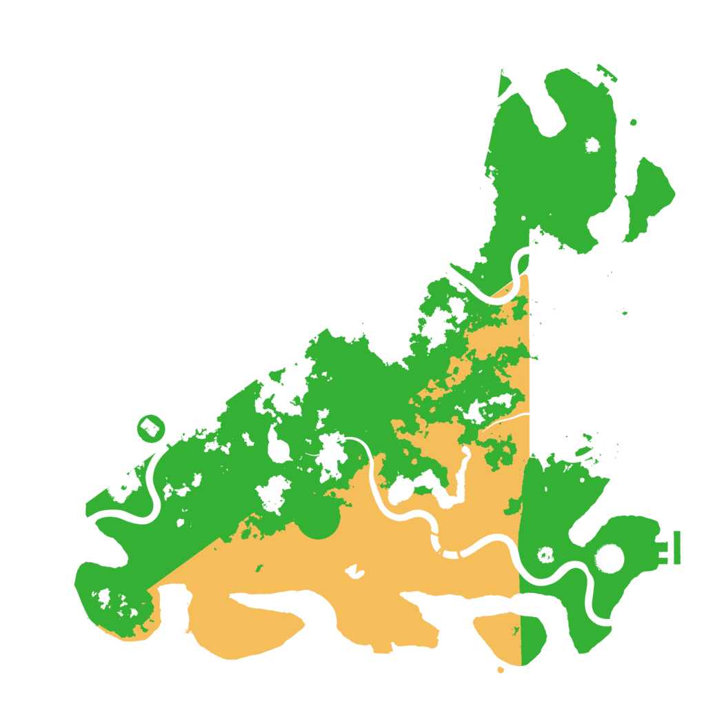 Biome Rust Map: Procedural Map, Size: 4300, Seed: 9833681