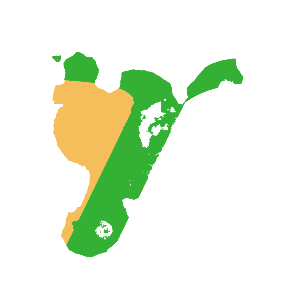 Biome Rust Map: Procedural Map, Size: 1800, Seed: 10