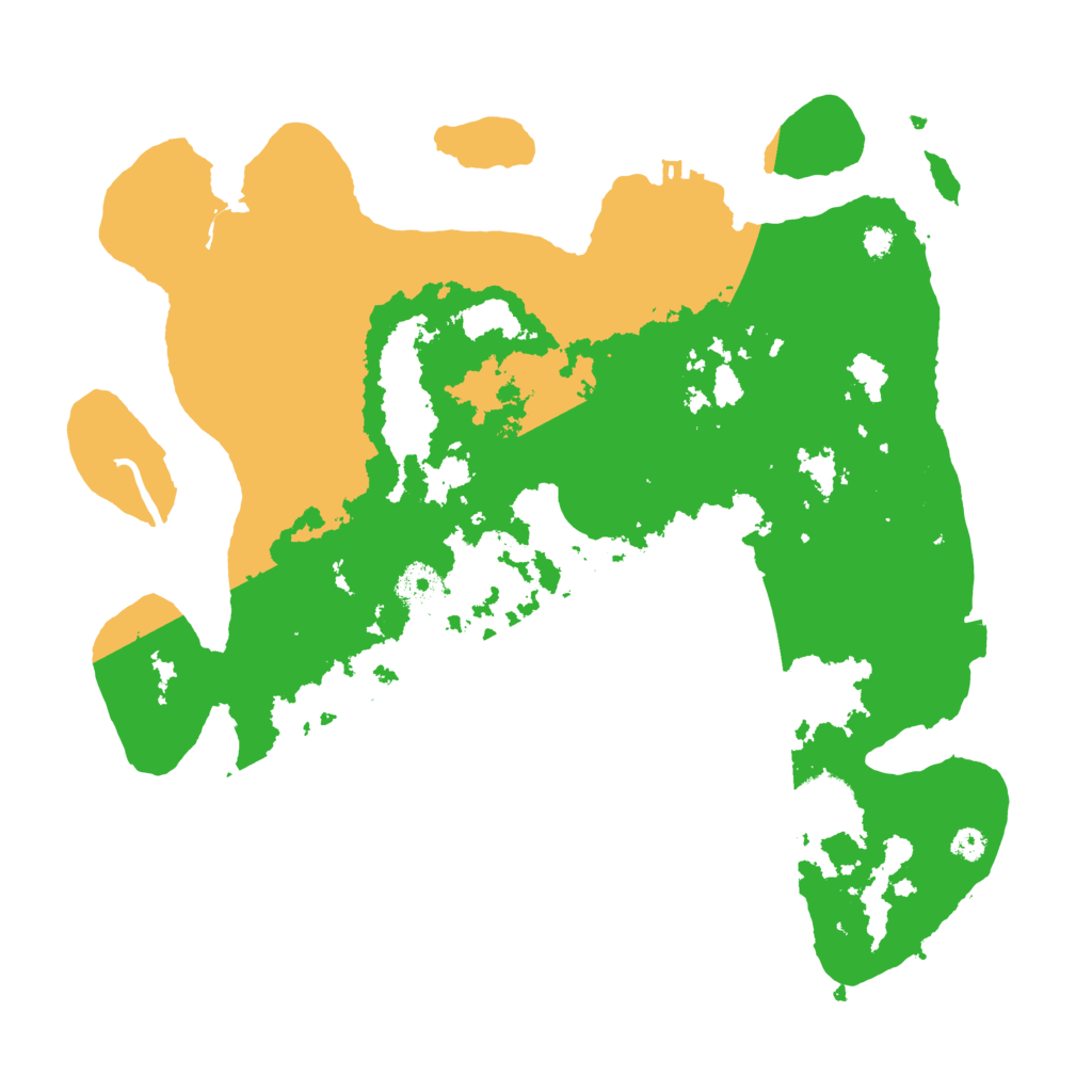 Biome Rust Map: Procedural Map, Size: 3400, Seed: 70699020