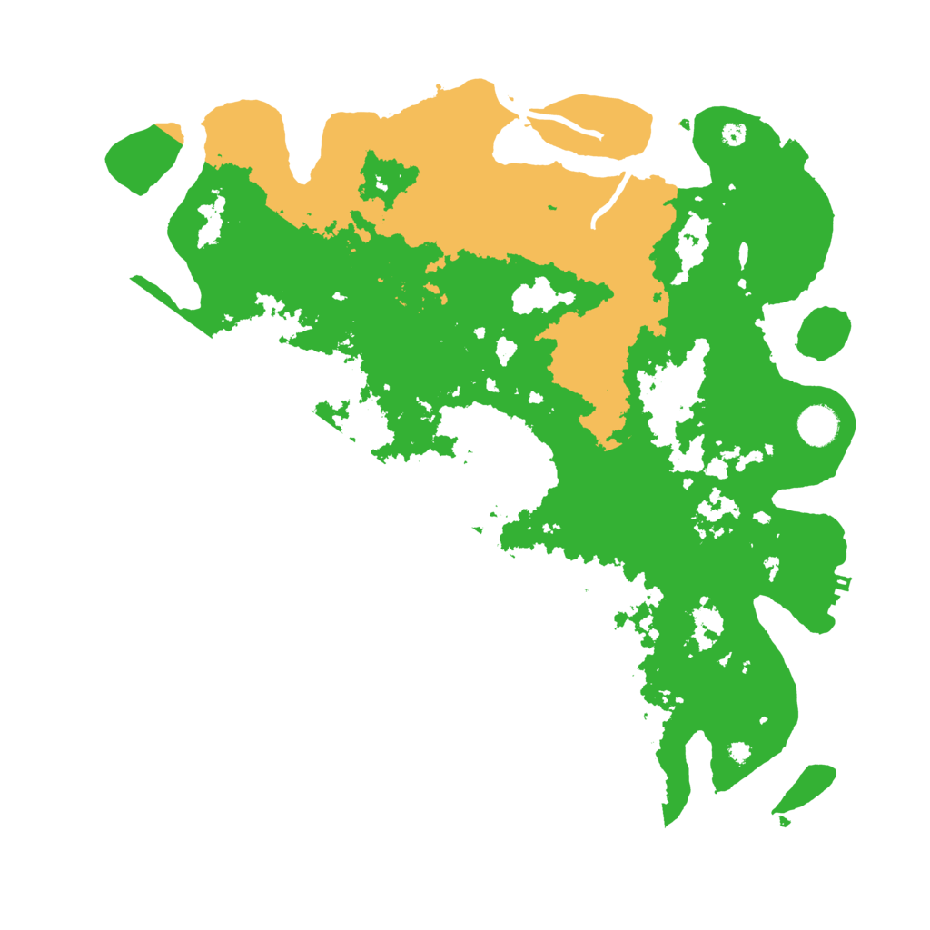 Biome Rust Map: Procedural Map, Size: 4000, Seed: 91497