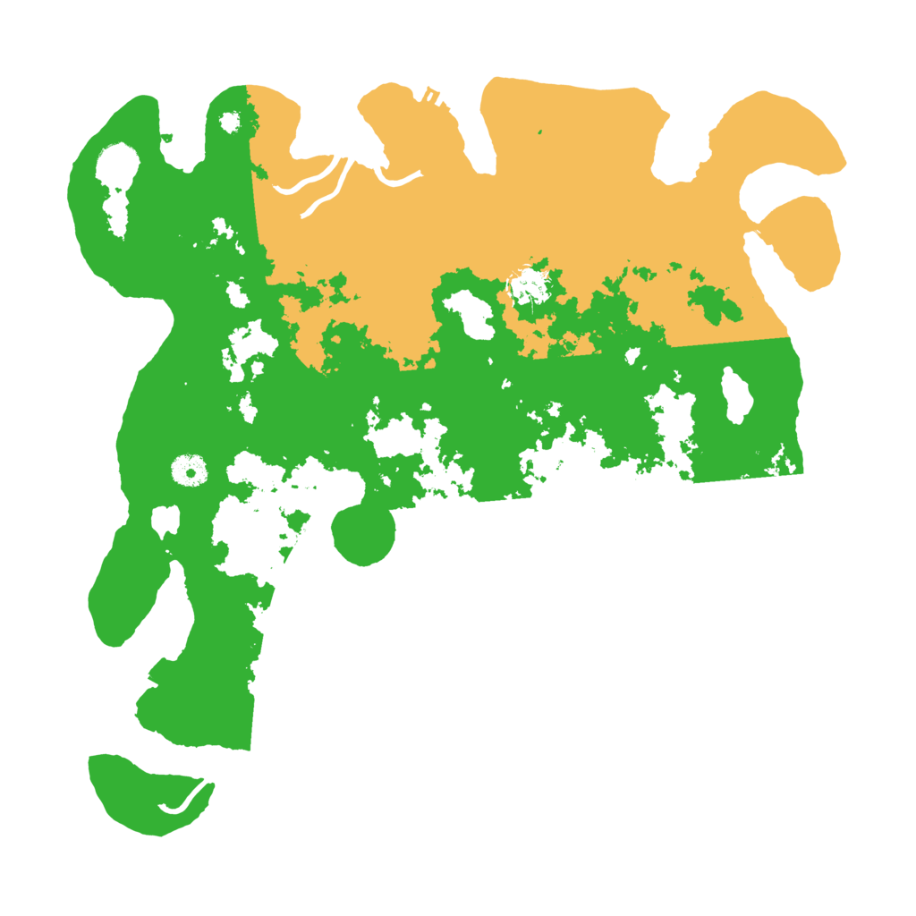 Biome Rust Map: Procedural Map, Size: 4000, Seed: 29309915