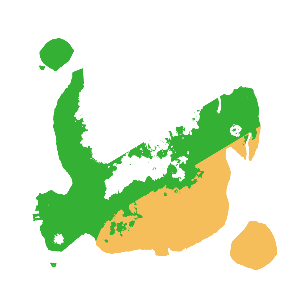 Biome Rust Map: Procedural Map, Size: 2700, Seed: 1583319080