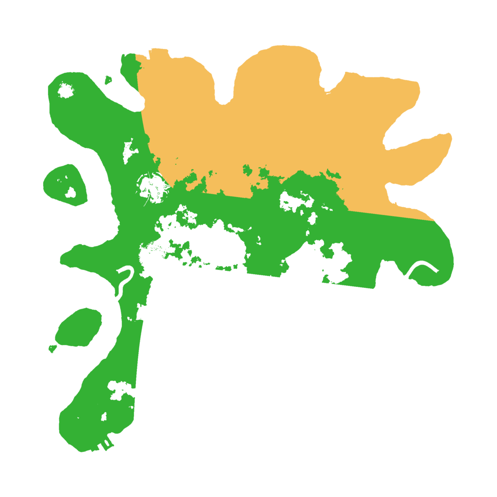 Biome Rust Map: Procedural Map, Size: 3000, Seed: 1227348388