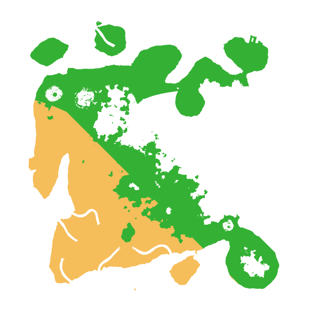 Biome Rust Map: Procedural Map, Size: 3050, Seed: 849314358