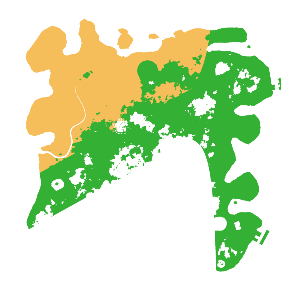 Biome Rust Map: Procedural Map, Size: 3750, Seed: 547458597