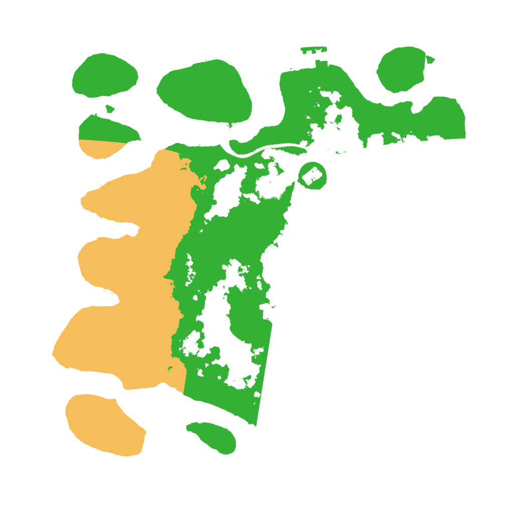 Biome Rust Map: Procedural Map, Size: 3000, Seed: 1578898150