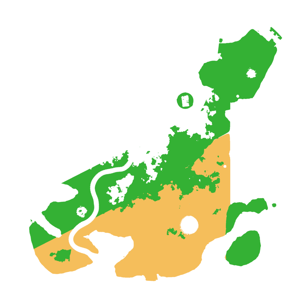 Biome Rust Map: Procedural Map, Size: 3000, Seed: 1700663424