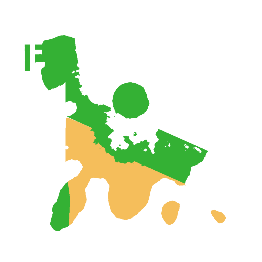 Biome Rust Map: Procedural Map, Size: 2000, Seed: 11194