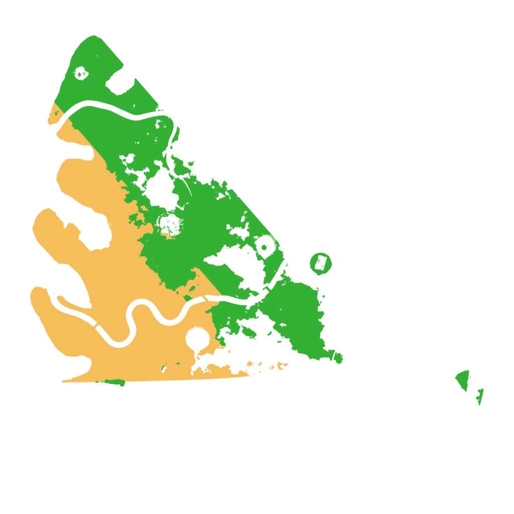 Biome Rust Map: Procedural Map, Size: 3850, Seed: 981