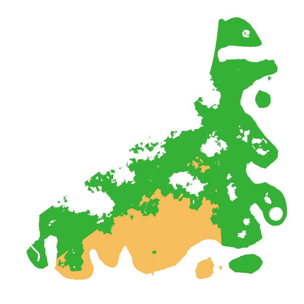 Biome Rust Map: Procedural Map, Size: 4000, Seed: 51960135