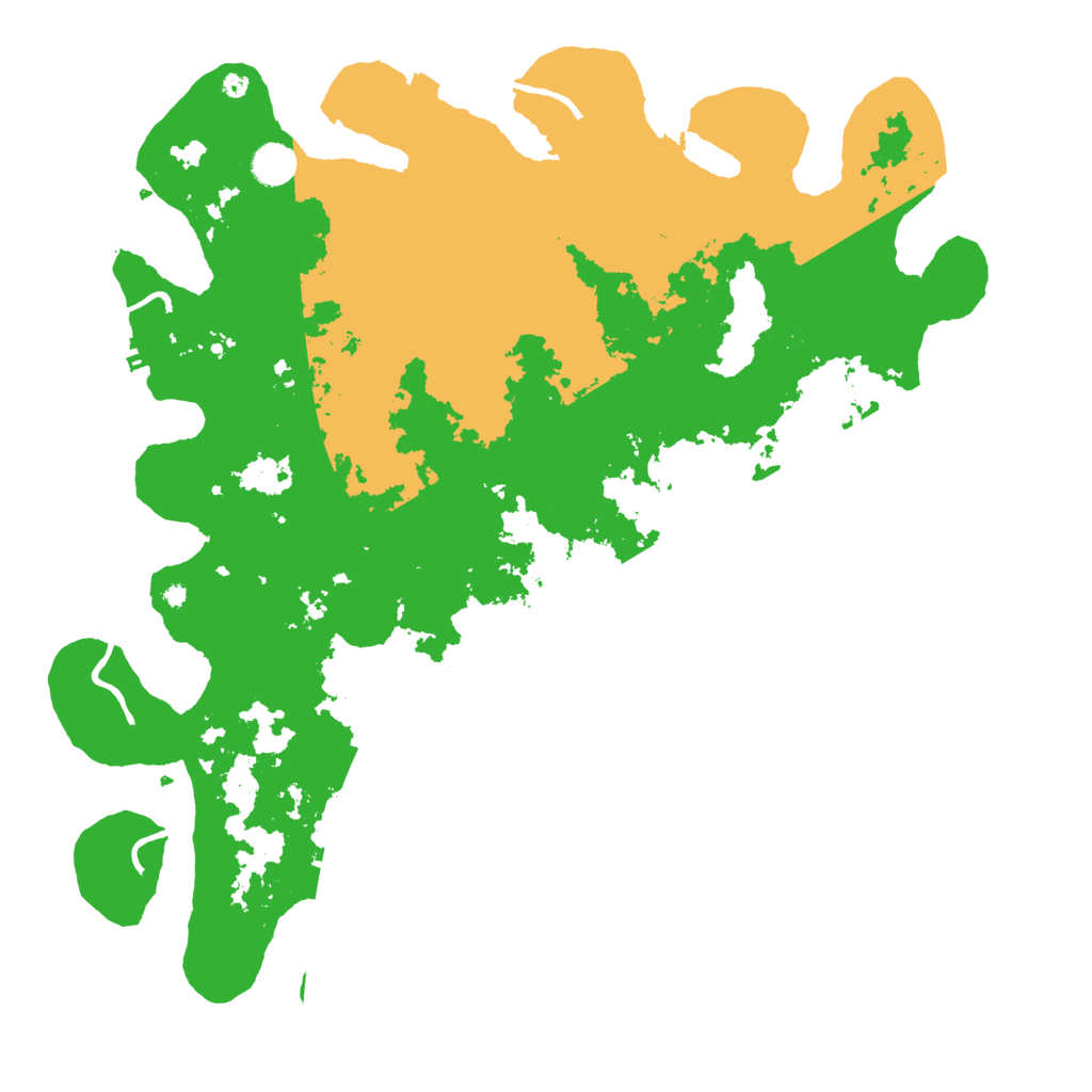 Biome Rust Map: Procedural Map, Size: 4500, Seed: 932352806